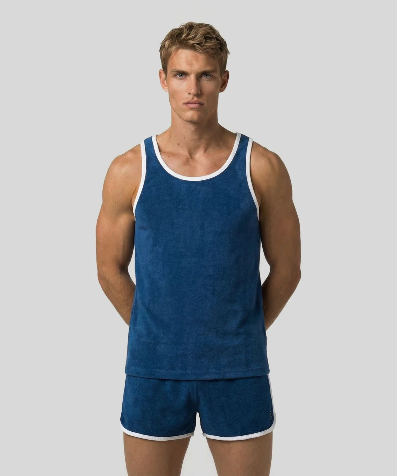 Blue tank top